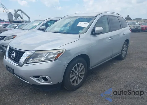 2013 Nissan Pathfinder Sv из США, поврежденный, VIN 5N1AR2MM9DC656880